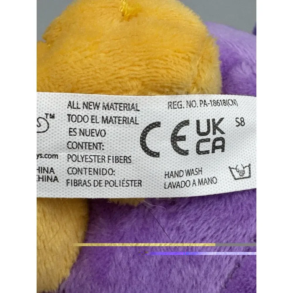 Bluey Friends Chattermax Purple Owl Plush 6